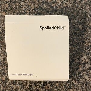 SpoiledChild No Crease Hair Clips - Cream